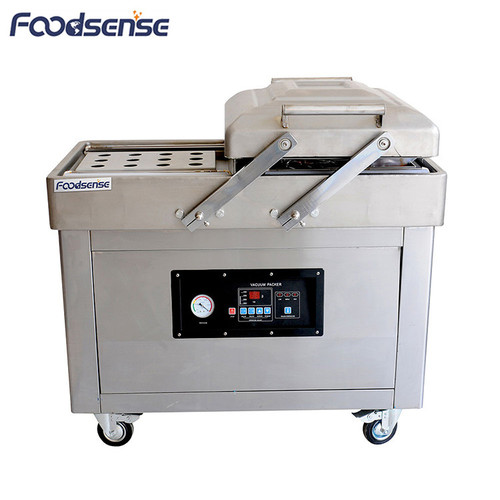 Guangzhou CE Certification 0.75KW Electric Plastic Vacuum Packing Machine For Food
